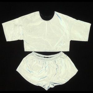 my mum made it 3M reflective shorts